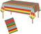Cinco de Mayo Disposable Plastic Tablecloth – 54" x 108" Mexican Fiesta Printed Table Cover for Party Decorations, Indoor & Outdoor Taco Night & Holiday Supplies